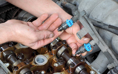 Land Rover Fuel Injector Check