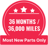 36 Months / 36,000 Miles Warranty