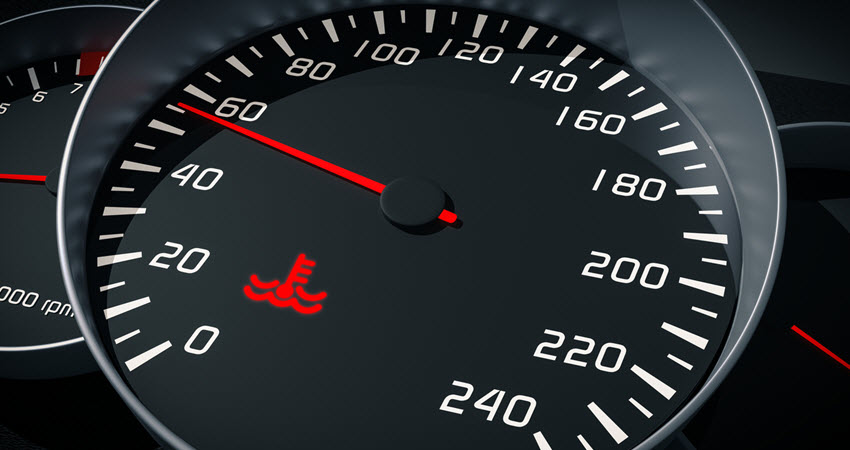 Maserati Low Coolant Warning Light